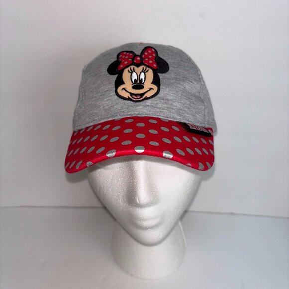Disney Other - Disney Store Embroidered Minnie Mouse Adjustable Hat/Cap 4 Girl